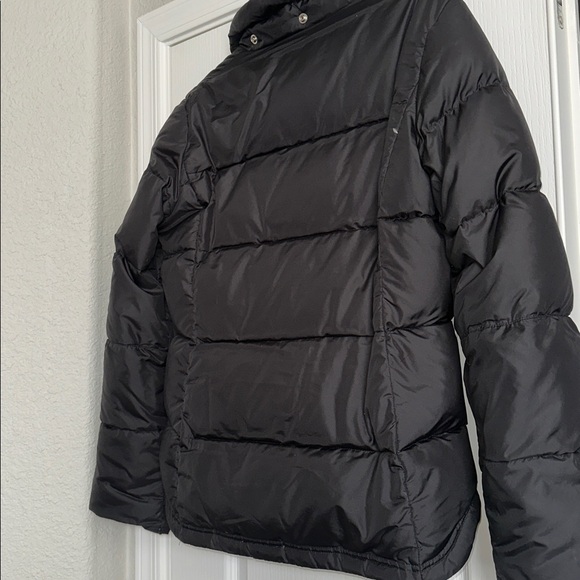 J. Crew Black and Tan Puffer Jacket size medium - Picture 7 of 12